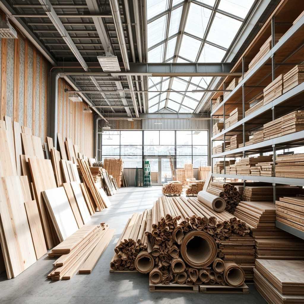 建筑材料与办公用品 构建与装饰空间的必备元素